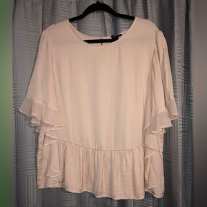 Who What Wear top white XL